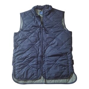J. Crew Men's Black Quilted Vest Size XS